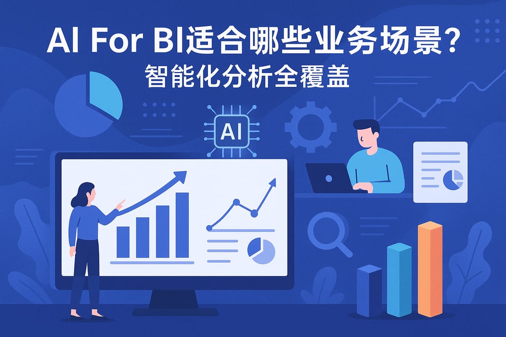 AI For BI适合哪些业务场景？智能化分析全覆盖